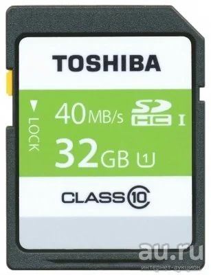 Лот: 13201380. Фото: 1. sd toshiba 32 gb. Карты памяти