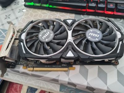 Лот: 20181097. Фото: 1. MSI Radeon rx 570. Видеокарты