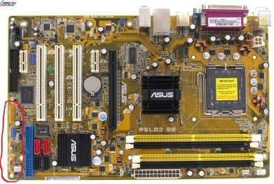 Лот: 1184664. Фото: 1. ASUS P5LD2 SE. Материнские платы