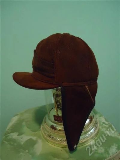 Лот: 498742. Фото: 1. Шапка замшевая мальчиковая на... Другое (дети растут)