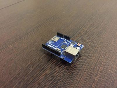 Лот: 13988350. Фото: 1. Плата расширения Ethernet Shield... Микроконтроллеры