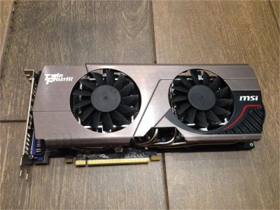 Лот: 8789208. Фото: 1. Видеокарта MSI Radeon HD 7950... Видеокарты