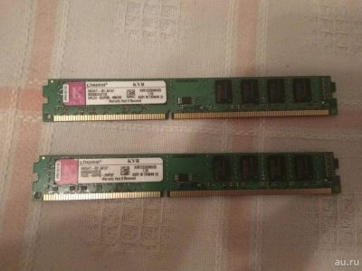Лот: 9620101. Фото: 1. DDR3 4gb 2 планки по 2gb (Kingston... Оперативная память
