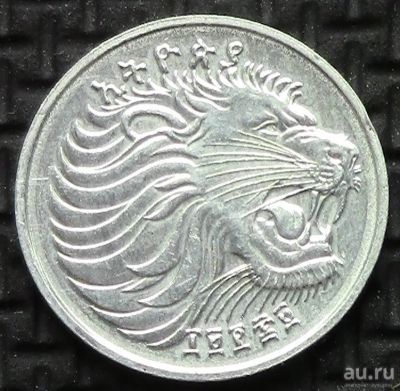 Лот: 9845455. Фото: 1. Эфиопия 1 цент 2010г АНЦ = лев. Африка
