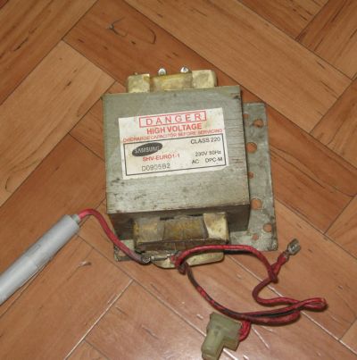 Лот: 25647921. Фото: 1. Трансформатор силовой 230 V от... Запчасти для микроволновок, мини-печей