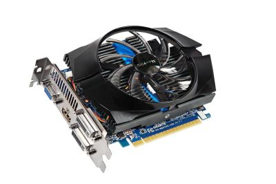 Лот: 4860277. Фото: 1. Видеокарта Gigabyte GV-N65TOC-1GI. Видеокарты