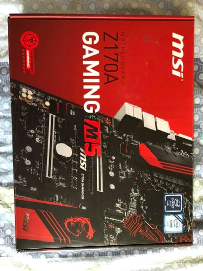 Лот: 11487242. Фото: 1. Материнская плата MSI z170a Gaming... Материнские платы