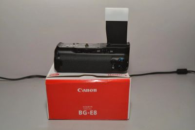 Лот: 7256007. Фото: 1. Батарейный блок Canon BG-E8 (OEM... Батарейные блоки, ручки
