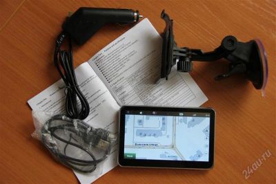 Лот: 2888401. Фото: 1. GPS навигатор 5' (с FM-трансмиттером... GPS-навигаторы