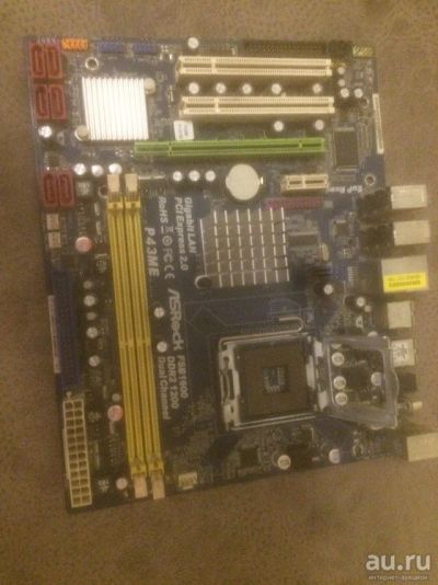 Лот: 13563190. Фото: 1. мат.плата ASRock fsb1600 Читайте... Материнские платы