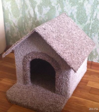 Лот: 9260383. Фото: 1. Домик для кошек. Состояние отличное... Домики, переноски, клетки, когтеточки