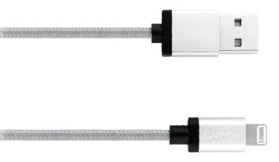 Лот: 22218512. Фото: 1. Кабель Canyon Lightning MFI CNS-MFIC3PW... Дата-кабели, переходники