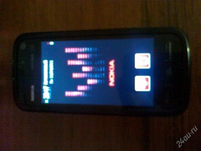 Лот: 894900. Фото: 1. Nokia 5800 с косячком:( обмен... Смартфоны