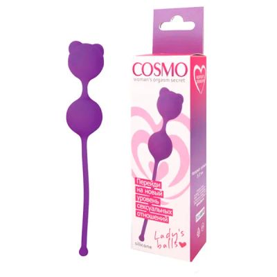 Лот: 19966097. Фото: 1. Шарики вагинальные Cosmo, цвет... Игрушки
