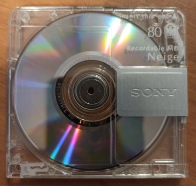 Лот: 19998820. Фото: 1. Mini disc Sony Neige 80 минут. Аудиозаписи