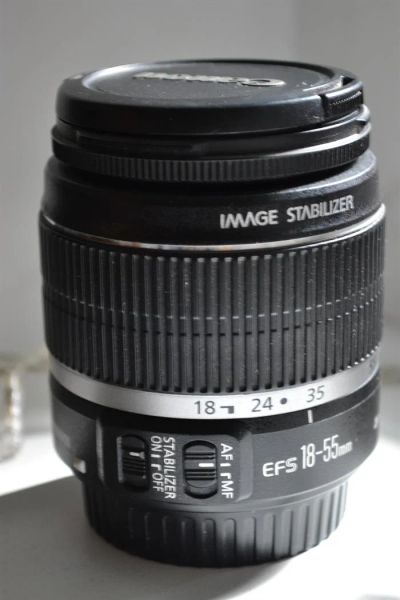 Лот: 3141206. Фото: 1. Объектив Canon EF-S 18-55mm. Объективы