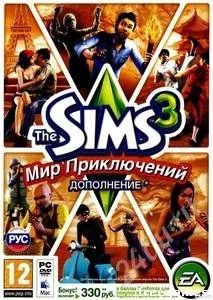 Лот: 1180925. Фото: 1. the sims 3: мир приключений (dvd-box... Игры для ПК