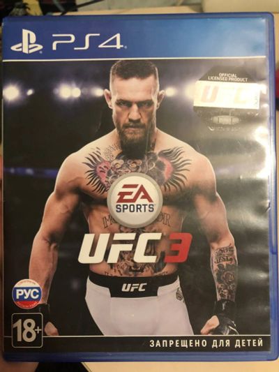 Лот: 19217293. Фото: 1. Ufc 3 ps4. Игры для консолей
