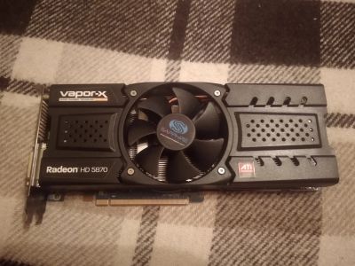 Лот: 16257951. Фото: 1. Sapphire Radeon HD5870 Vapor-X... Видеокарты