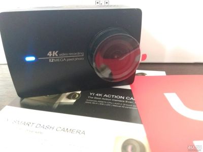 Лот: 12799845. Фото: 1. Экшн камера Xiaomi Yi 4K Black... Экшн камеры