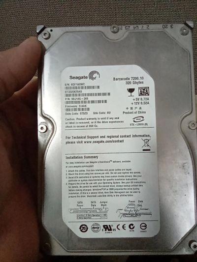 Лот: 17517811. Фото: 1. жесткий диск. Жёсткие диски (HDD)