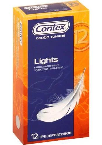 Лот: 9164052. Фото: 1. Презервативы Contex Lights 10шт. Презервативы