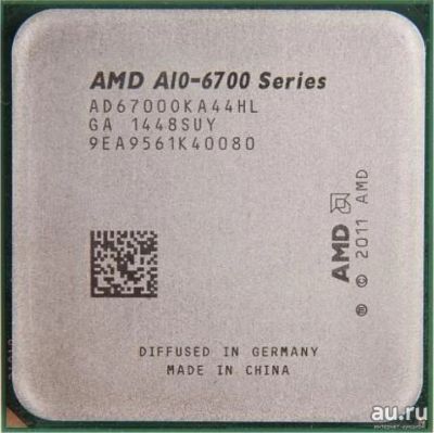 Лот: 13597352. Фото: 1. процессор S-FM2 AMD A10-6700. Комплекты запчастей