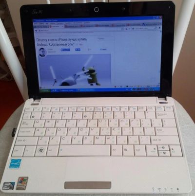Лот: 4052111. Фото: 1. нетбук asus eee pc 1001P (Atom... Ноутбуки