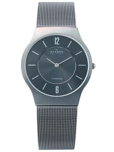 Лот: 5383421. Фото: 1. Часы Skagen 233LTTM титан. Оригинальные наручные часы