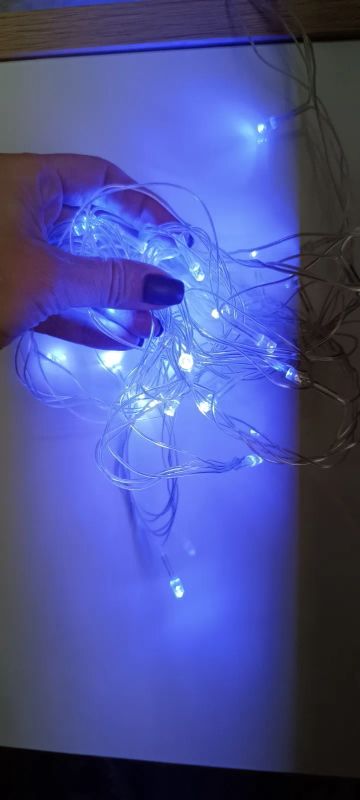 Лот: 21129481. Фото: 1. Гирлянда светодиодная 100 led... Светодиодная подсветка