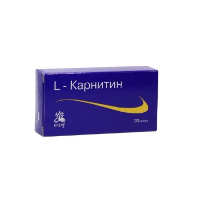 Лот: 23984985. Фото: 1. L-карнитин капс. 560мг №20 БАД. Народная медицина, БАДы