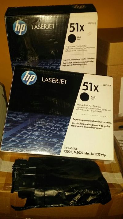 Лот: 5216479. Фото: 1. Картриджи 51X для МФУ HP LaserJet... Картриджи, расходные материалы
