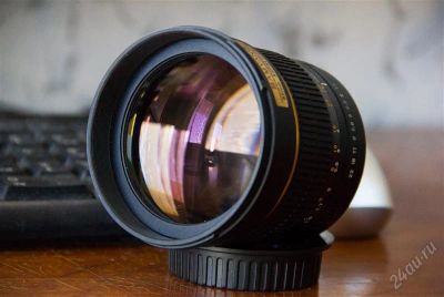 Лот: 2483254. Фото: 1. Samyang EF 85mm f/1.4 Aspherical... Объективы