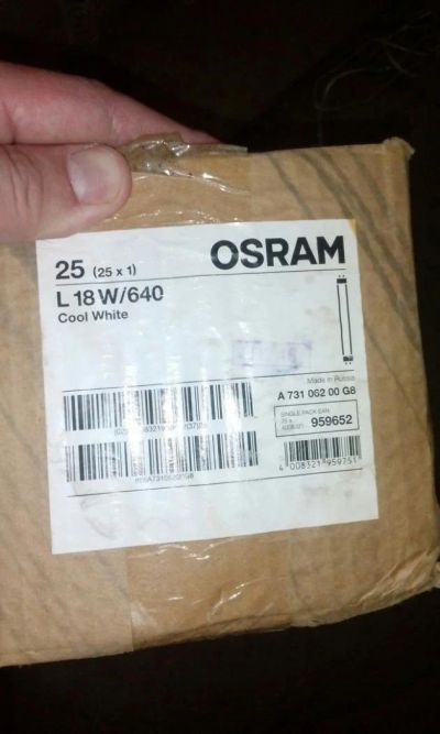 Лот: 9872106. Фото: 1. Лампы люменисцентные OSRAM L18W... Другое освещение