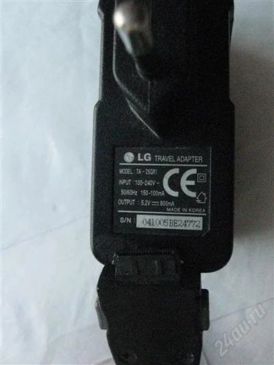 Лот: 2463079. Фото: 1. Зарядка для телефона LG G5400. Зарядные устройства, блоки питания, адаптеры сетевые для смартфонов