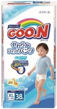 Лот: 6642890. Фото: 1. Трусики Goon для мальчиков 12-20... Детская гигиена