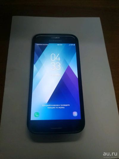 Лот: 17027669. Фото: 1. Смартфон Samsung galaxy A3 (2017... Смартфоны