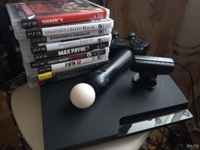 Лот: 13798282. Фото: 1. Sony play station 3 ( PS3 ) slim... Игровые приставки, консоли