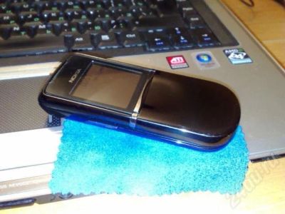 Лот: 432456. Фото: 1. Nokia 8800 Sirocco Black. Кнопочные мобильные телефоны