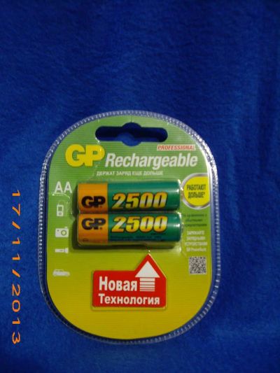 Лот: 3411178. Фото: 1. не рабочие GP 2500 аккумуляторы. Батарейки, аккумуляторы, элементы питания