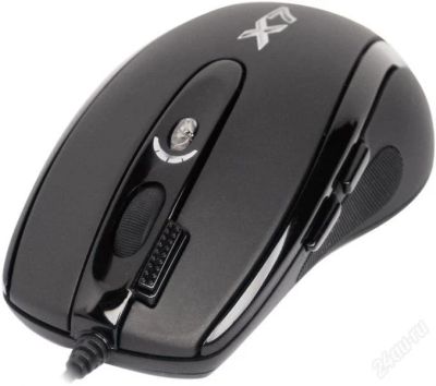 Лот: 1100824. Фото: 1. A4Tech XL-750F Black USB. Клавиатуры и мыши