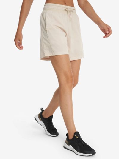 Лот: 23903565. Фото: 1. Шорты женские Li-Ning, Бежевый. Шорты