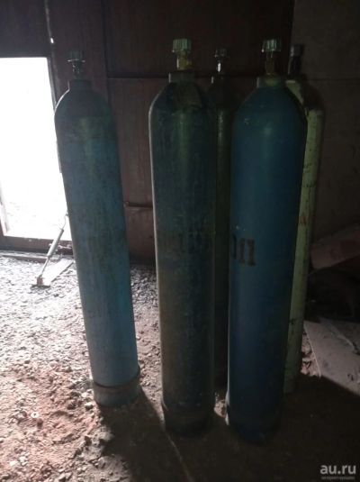 Лот: 18241009. Фото: 1. Кислородные баллоны. Баллоны, газ в баллонах