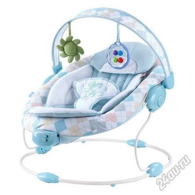 Лот: 5706954. Фото: 1. НОВЫЙ. Шезлонг HAPPY BABY Lounger... Ходунки, прыгунки, качели