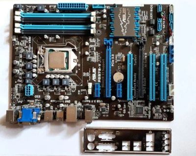 Лот: 17988273. Фото: 1. Материнская плата ASUS LGA1155... Материнские платы
