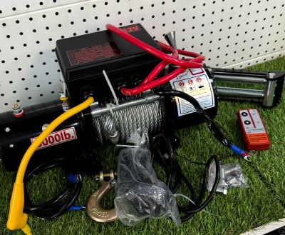 Лот: 16158681. Фото: 1. Лебёдка Electric Winch 6000 lbs... Лебедки, тали