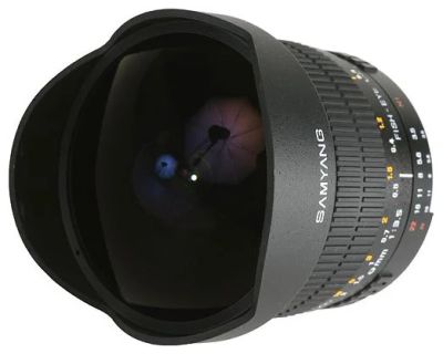 Лот: 6419413. Фото: 1. Samyang 8mm f/3.5 AS IF MC Fish-eye... Объективы