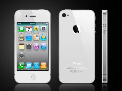Лот: 3003889. Фото: 1. iPhone 4, белый, 16 Гб, в идеальном... Смартфоны