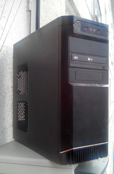 Лот: 13434012. Фото: 1. Системный блок Celeron G530/GA-H61M-S2-B3... Компьютеры в сборе
