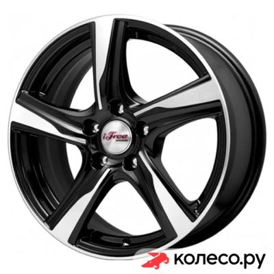 Лот: 25619129. Фото: 1. Кайт 7x16/5*110 D65.1 ET37 Блэк-джек. Диски